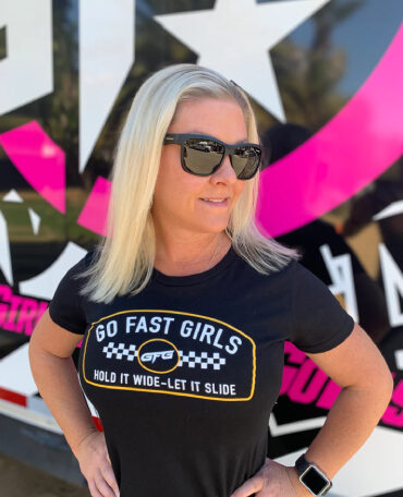 girls racing t-shirt