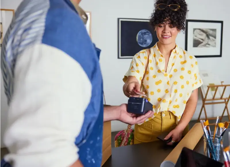 Card payment machine in UK